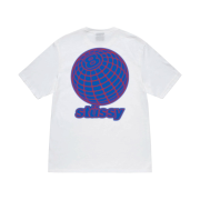 Stussy 8 Ball Grid T-Shirt White