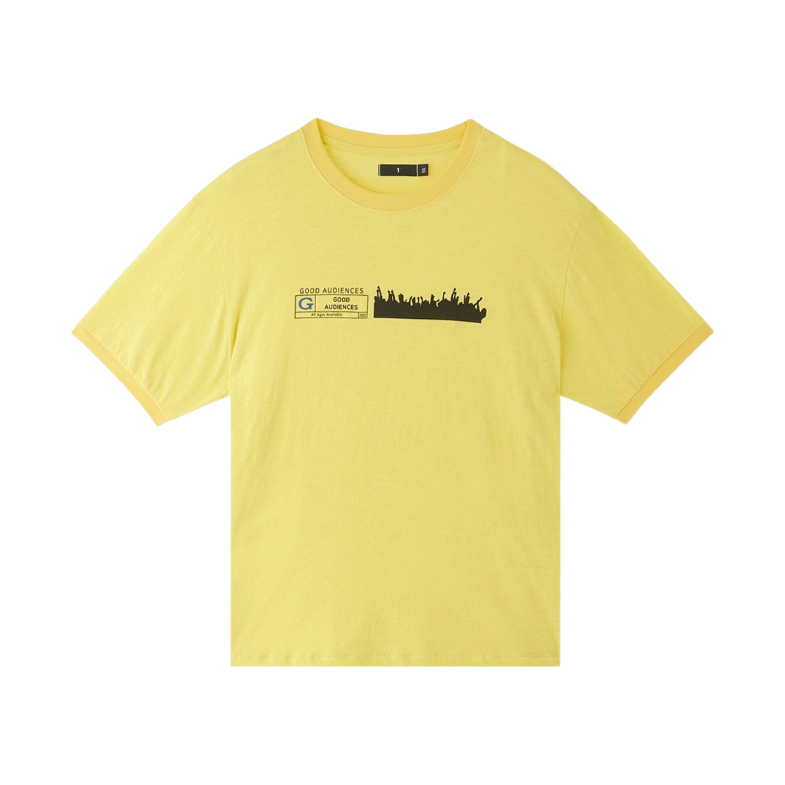 사파리스팟 굿 어디언스 티 옐로우(Safarispot Good Audiences Tee Yellow) - 1