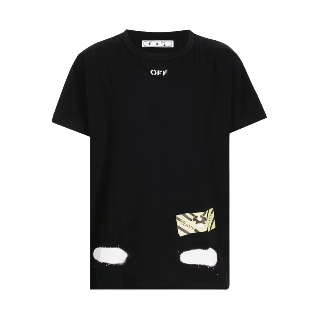 오프화이트 다이애그 스프레이 티셔츠 블랙(Off-White Diag Spray T-Shirt Black) - 1