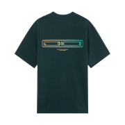 Solid Homme Gradient Back Logo T-Shirt Green - 23SS