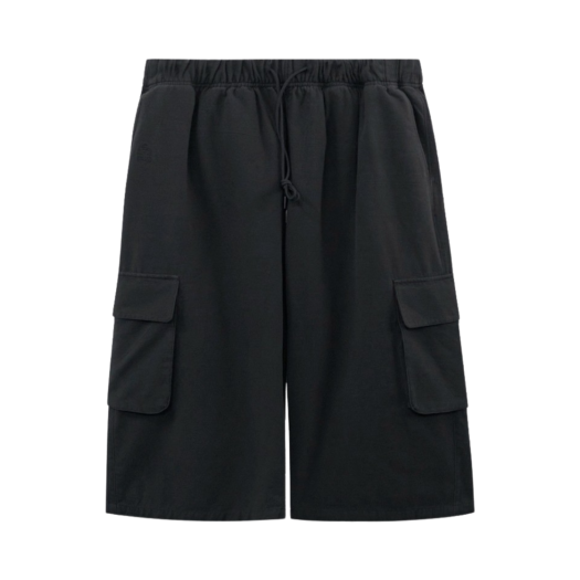 HM5ESP0701B0 Polyteru Human Index index 1/2 Cargo Pants Black