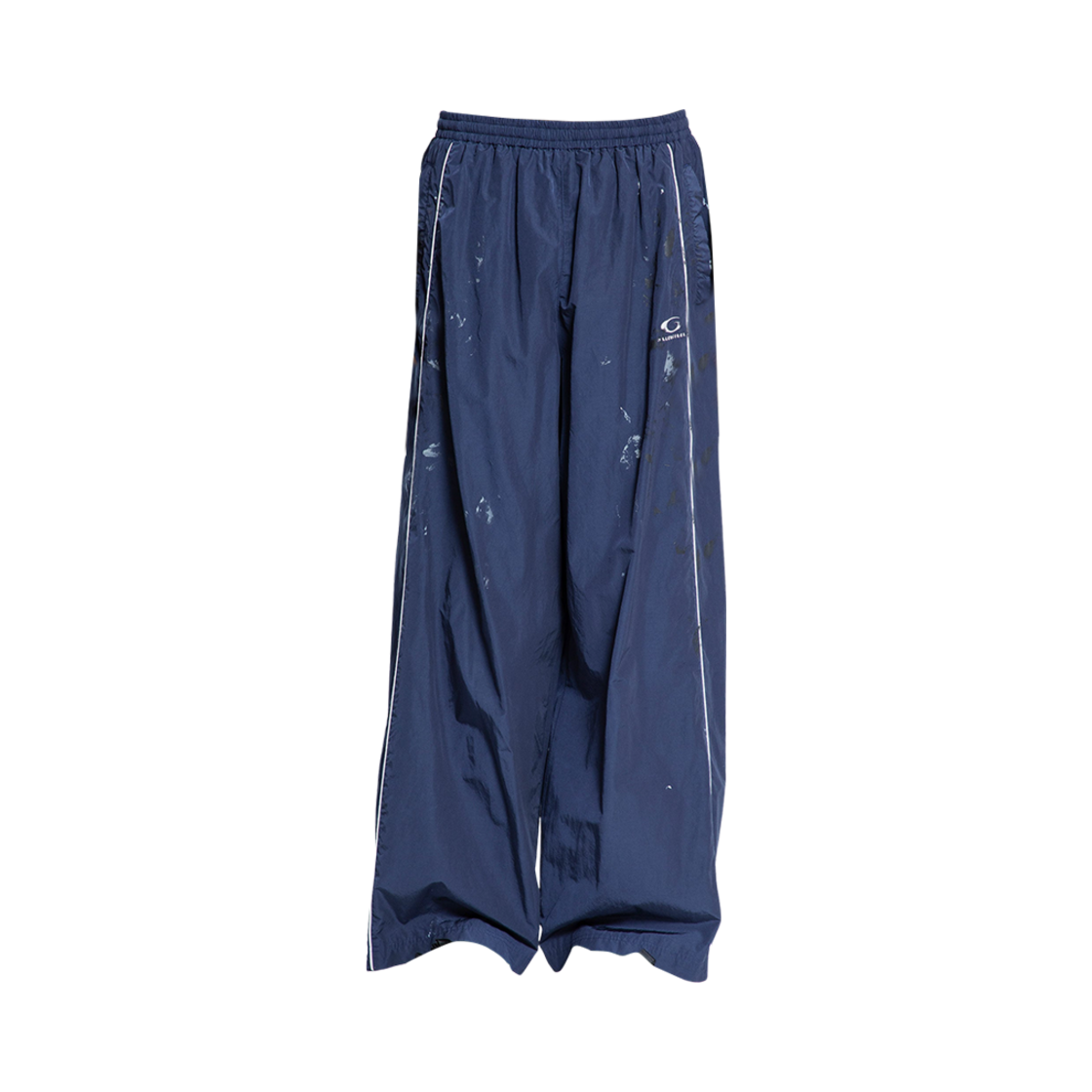 발렌시아가 페인트 트랙 팬츠 블루