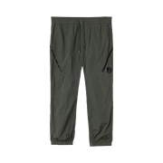 C.P. Company Chrome-R Garment Dyed Track Pants Green - 21SS