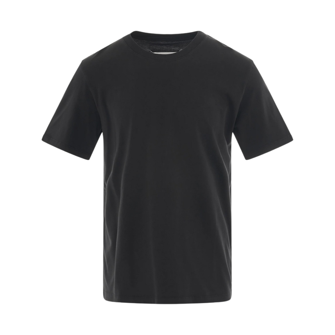 메종 마르지엘라 오가닉 코튼 티셔츠 블랙(Maison Margiela Organic Cotton T-Shirt Black) - 1