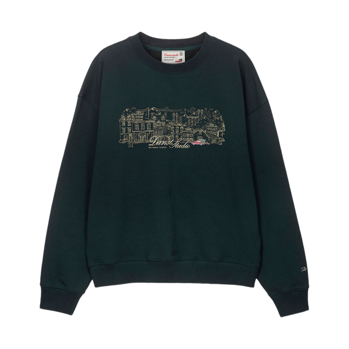 던스트 홀리데이 스웨트셔츠 포레스트 그린(Dunst Holiday Sweatshirt Forest Green)