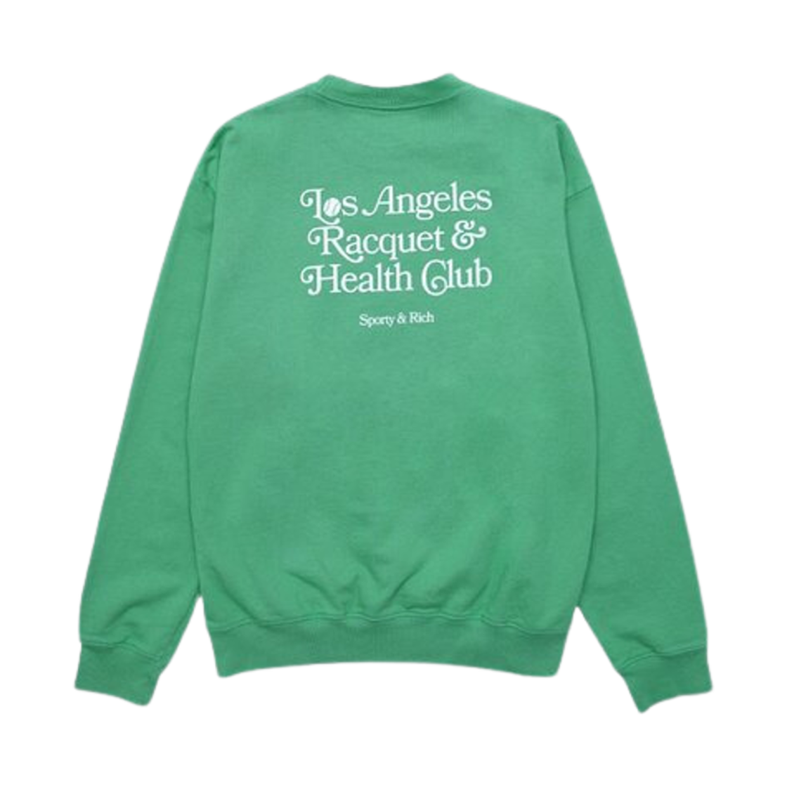 CR854VE Sporty & Rich Racquet Club Sweatshirt Green White