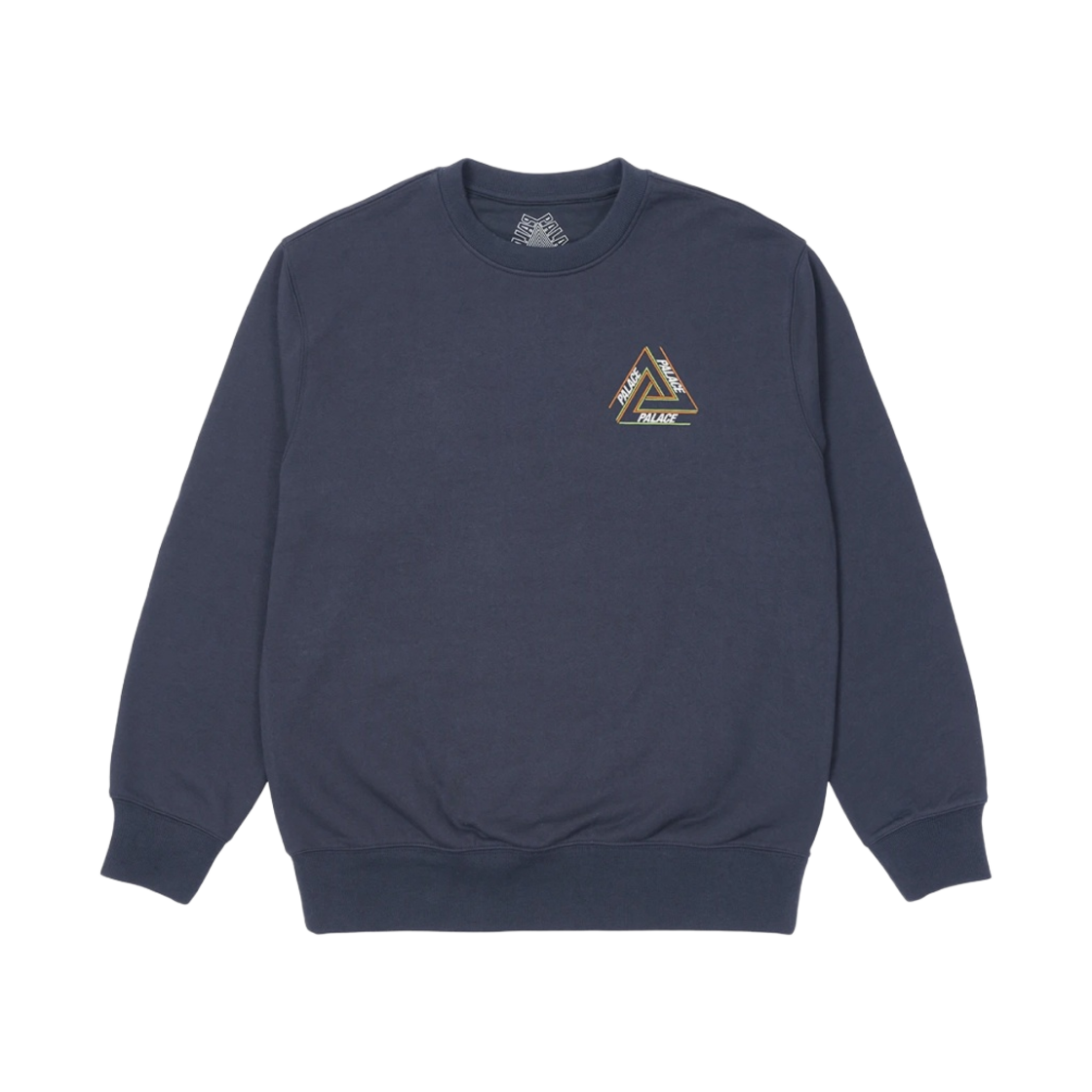 팔라스 베이지컬리 어 트라이퍼그 크루넥 네이비 - 21FW(Palace Basically A Tri-Ferg Crew Navy - 21FW) - 2