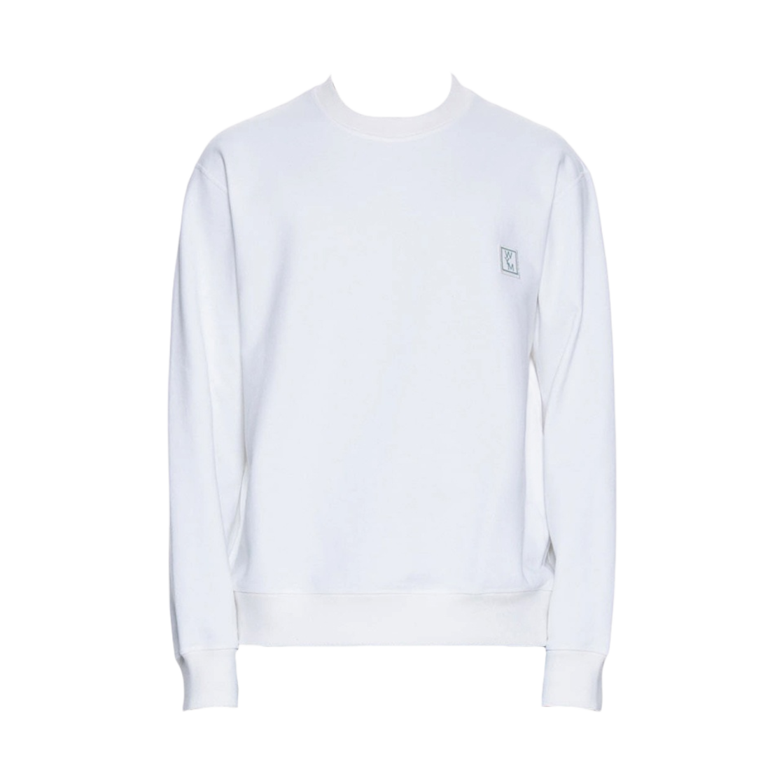 우영미 코튼 렌티큘러 백로고 스웨트셔츠 화이트(Wooyoungmi Cotton Lenticular Back Logo Sweatshirt White) - 2