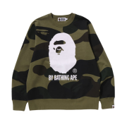 BAPE Giant 1st Camo By Bathing Ape Crewneck Sweatshirt Green