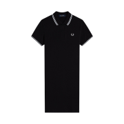 Fred Perry Womens D3600 Twin Tipped Fred Perry Dress Black/White