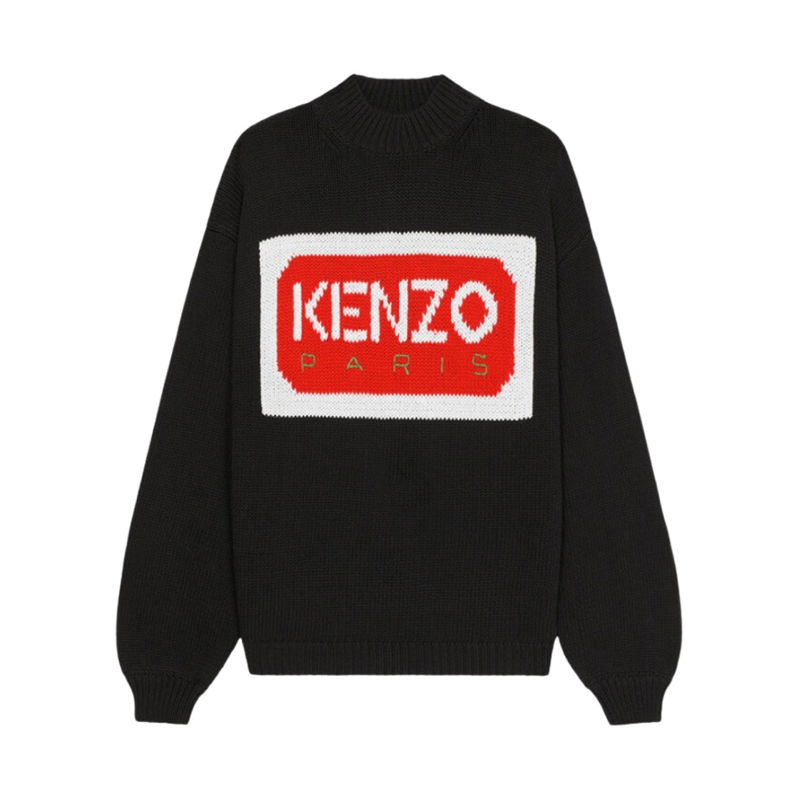 (W) 겐조 파리 점퍼 블랙((W) Kenzo Paris Jumper Black) - 1
