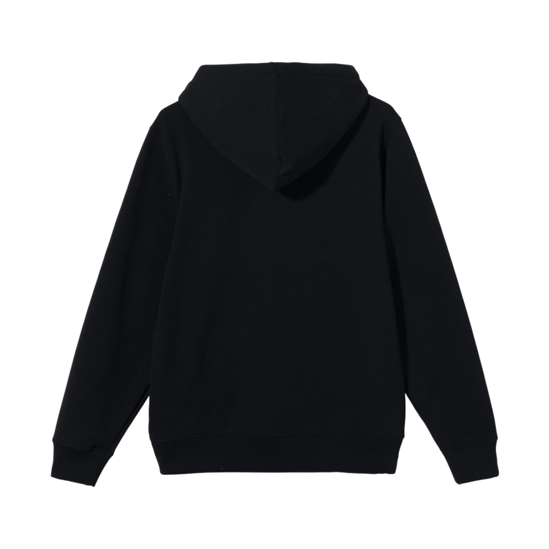 스투시 베이직 스투시 자수 후드 블랙 - 21SS(Stussy Basic Stussy Embroidered Hoodie Black - 21SS) - 2