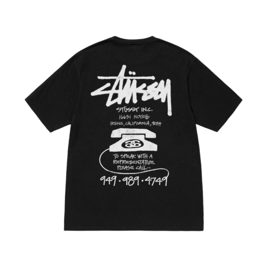 ★韓国の人気★【STUSSY】★FLOWER BOMB TEE★Tシャツ★Black★ STUSSY ステューシー Tシャツ 半袖 メンズ Flower Bomb ( stussy