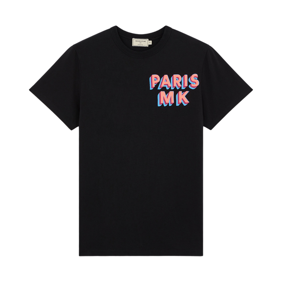 메종 키츠네 티셔츠 벤 클레베이 블랙(Maison Kitsune T-Shirt Ben Klevay Black) - 2