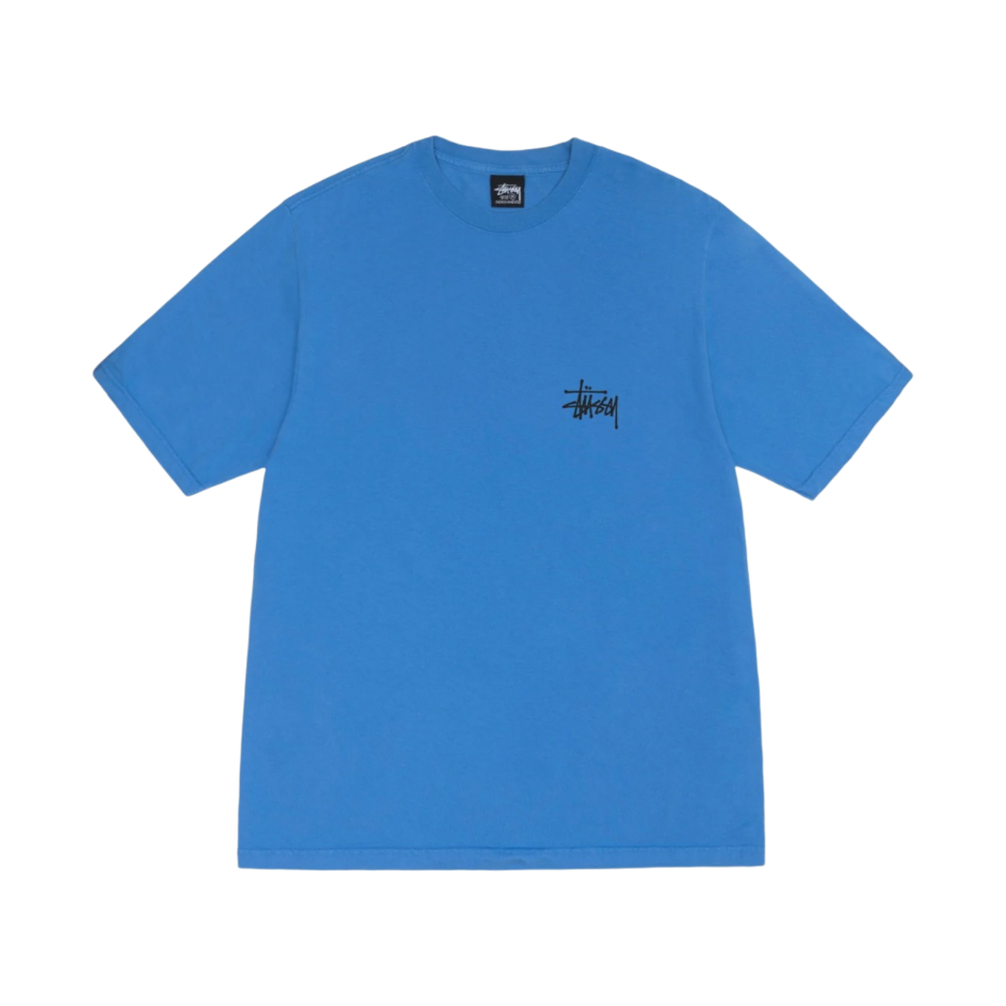 스투시 베이직 스투시 피그먼트 다이드 티셔츠 블루 2023(Stussy Basic Stussy Pigment Dyed T-Shirt Blue 2023) - 2