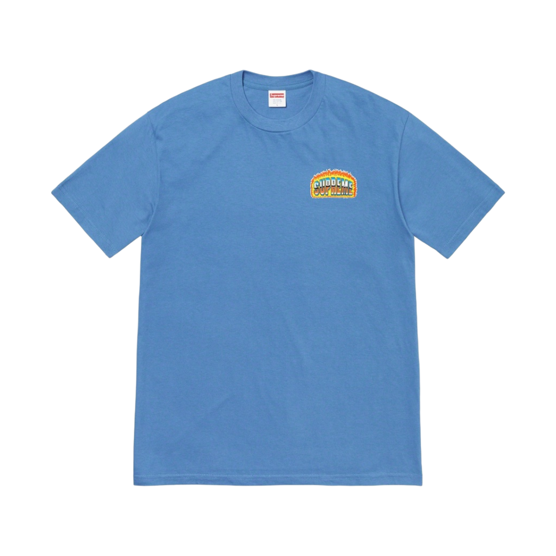 - Supreme Chrome T-Shirt Dusty Light Royal - 20FW