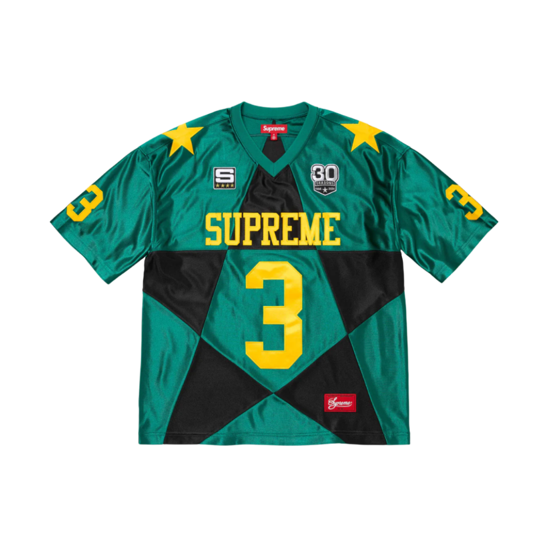 슈프림 스타 풋볼 저지 화이트 - 24FW | Supreme | KREAM