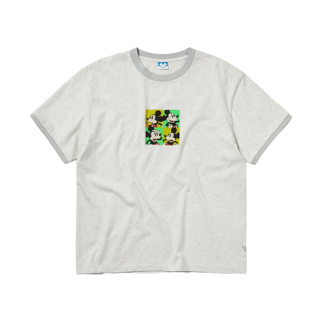 DS251TTSST04LHG thisisneverthat x Disney Mickey Ringer T-Shirt Light Heather Grey