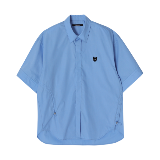 SH3SH800BL Songzio Zzero Deviant Half Shirt Blue
