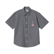 Carhartt WIP S/S Terrell Shirt Dark Navy Wax