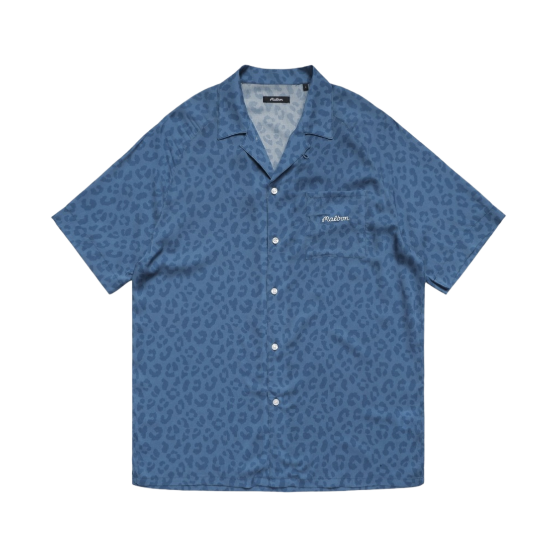 말본 골프 사하라 버튼업 블루(Malbon Golf Sahara Buttonup Blue) - 1