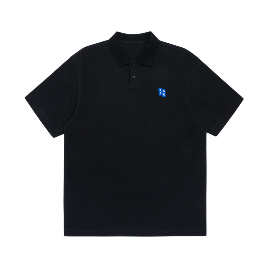 아더에러 시그니피컨트 TRS 태그 폴로 티셔츠 01 블랙(Ader Error Sig; TRS Tag Polo T-Shirt 01 Black)