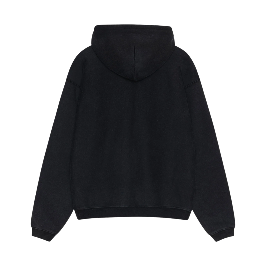 118565 Stussy Faded Graphic Zip Hoodie Washed Black - #2