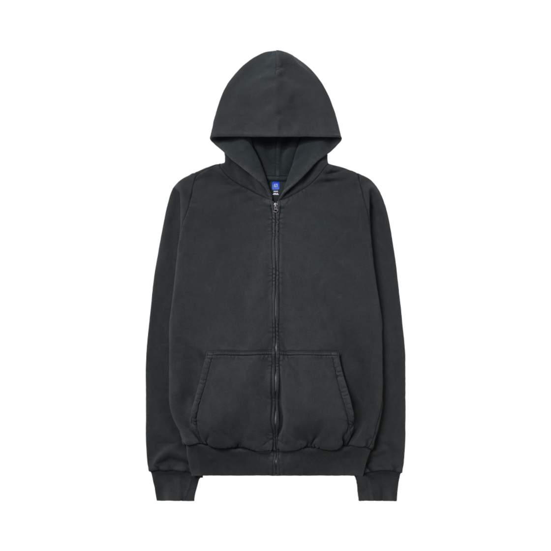 이지 YZY 집업 후드 포에틱 블랙(Yeezy YZY Zip-Up Hoodie Poetic Black)