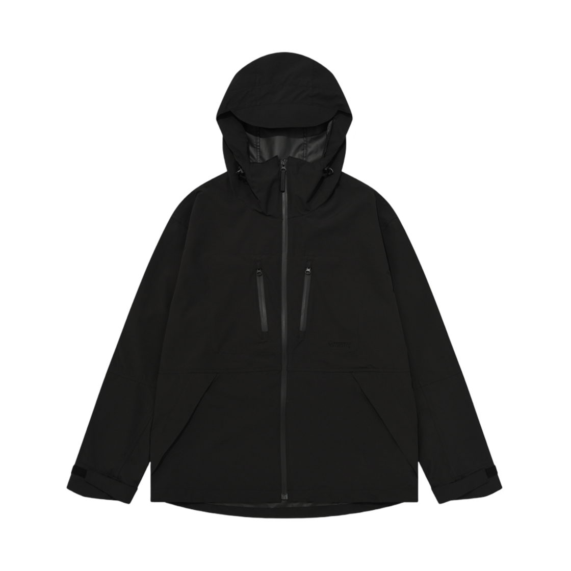 커버낫 테크 후드 윈드브레이커 점퍼 블랙(Covernat Tech Hood Windbreaker Jumper Black)