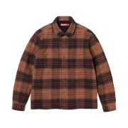 Supreme Lined Flannel Snap Shirt Black - 23FW