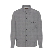 Louis Vuitton x Nigo Micro Damier LV Flannel Shirt Black