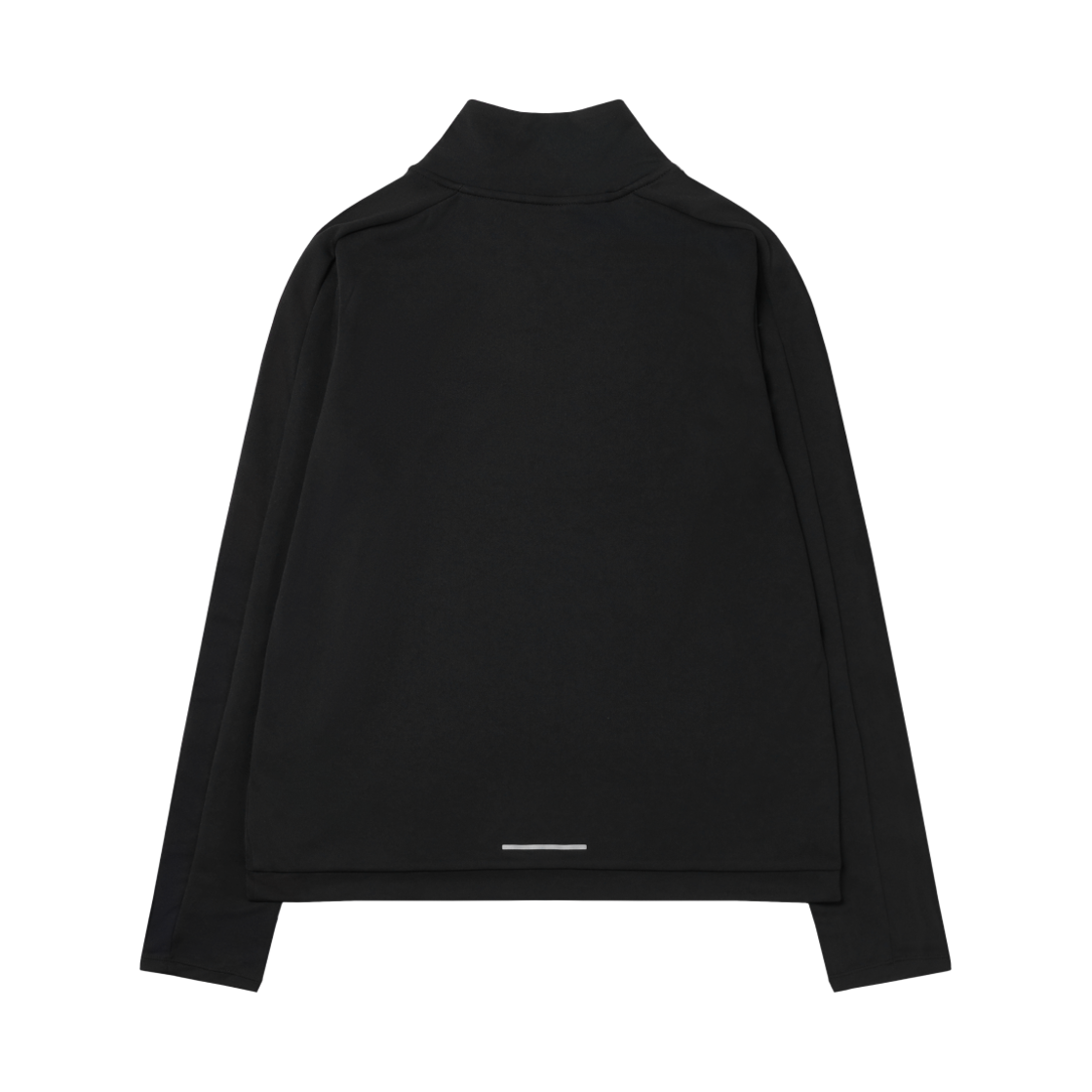 (W) 나이키 드라이핏 스우시 1/4 집 미드 레이어 블랙 - 아시아((W) Nike Dri-Fit Swoosh 1/4 Zip Mid Layer Black - Asia) - 2
