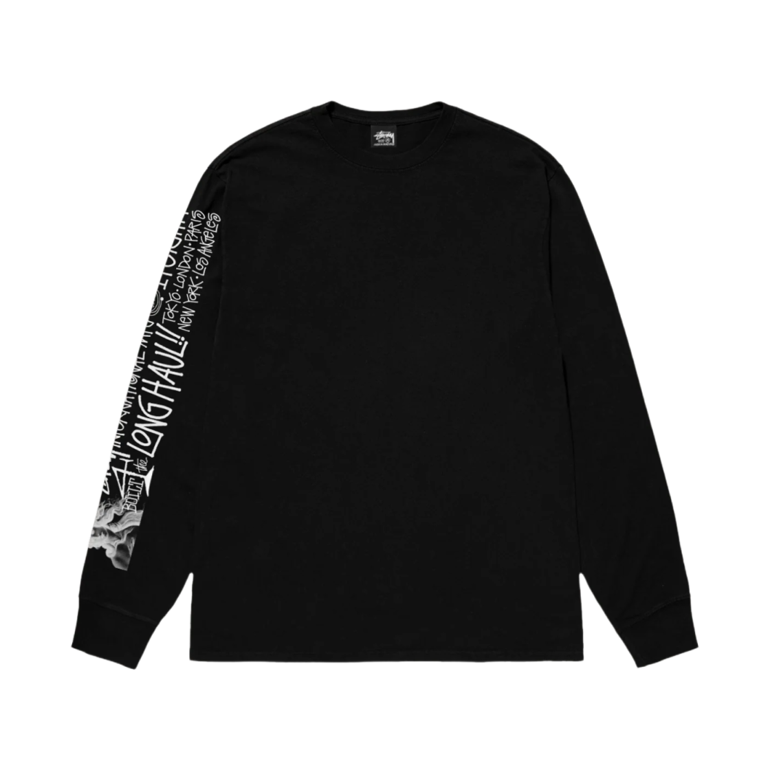 1995114 Stussy Long Haul LS T-Shirt Black