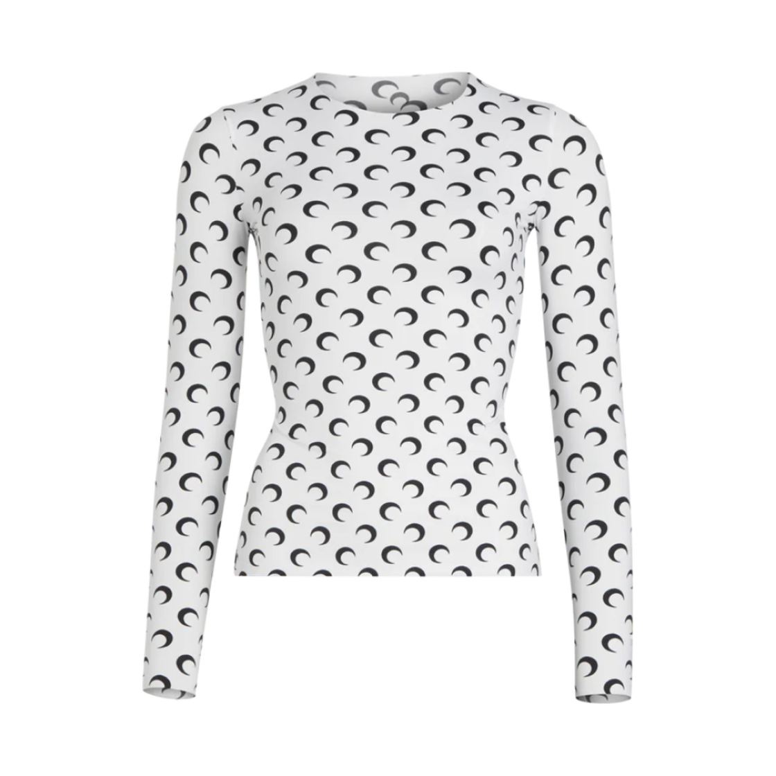 (W) 마린 세르 세컨드 스킨 탑 화이트 문