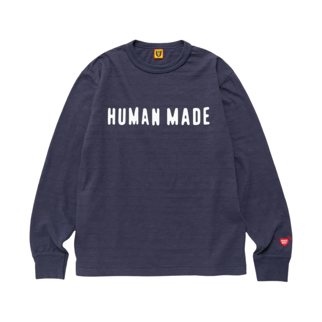 휴먼 메이드 클래식 롱슬리브 티셔츠 네이비(Human Made Classic L/S T-Shirt Navy) - 1