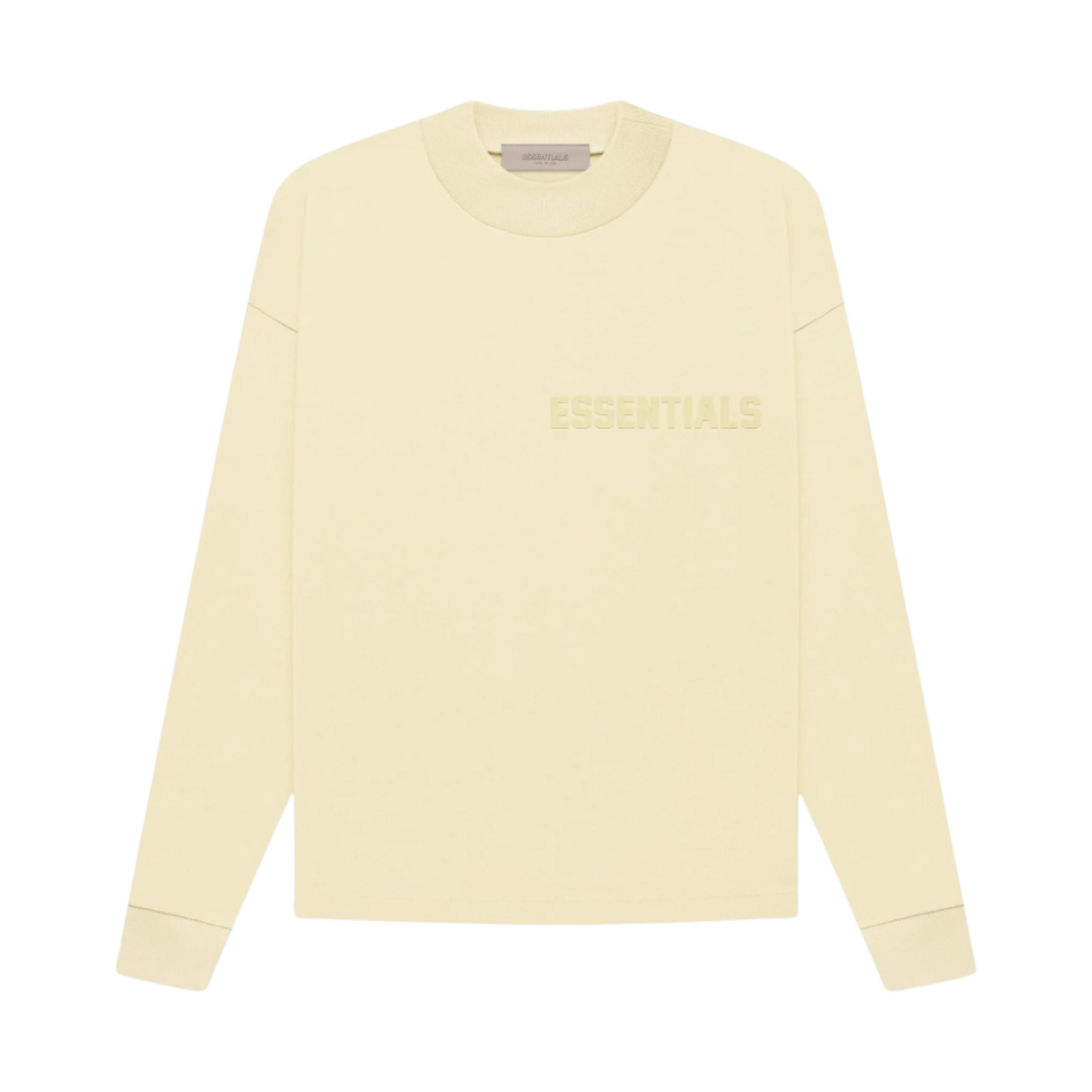 에센셜 롱슬리브 티셔츠 카나리 - 22FW(Essentials Long Sleeve T-Shirt Canary - 22FW) - 1