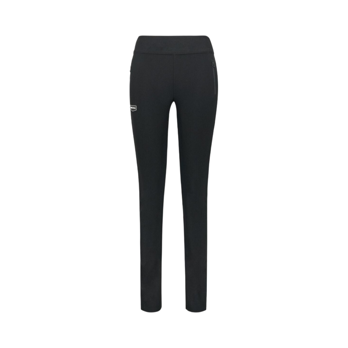 (W) 듀베티카 아로나 사이드 로고 슬릿 레깅스 팬츠 블랙((W) Duvetica Arona Side Logo Slit Leggings Pants Black)