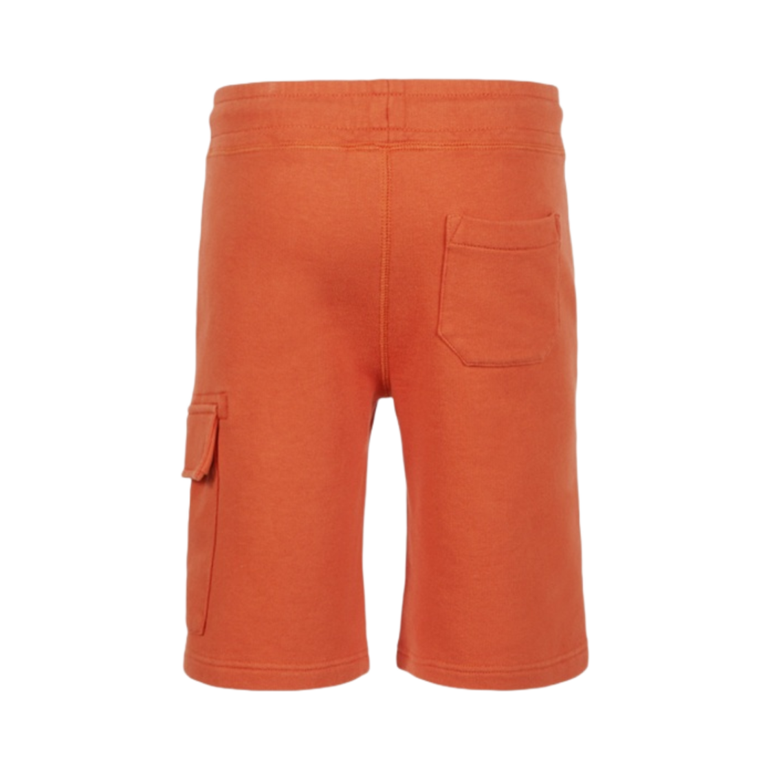 (키즈) C.P. 컴퍼니 U16 베이직 플리스 카고 쇼츠 하베스트 펌킨 오렌지 - 23SS((Kids) C.P. Company U16 Basic Fleece Cargo Shorts Harvest Pumpkin Orange - 23SS) - 2