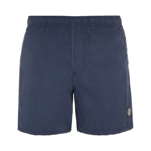 Stone Island B0946 Brushed Cotton Swimming Trunk Navy Blue - 22SS