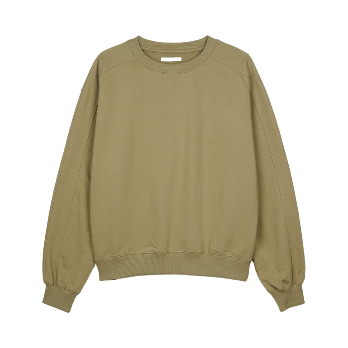 BS5SMT561KK Bensimon Blocked Sweatshirt Khaki Beige