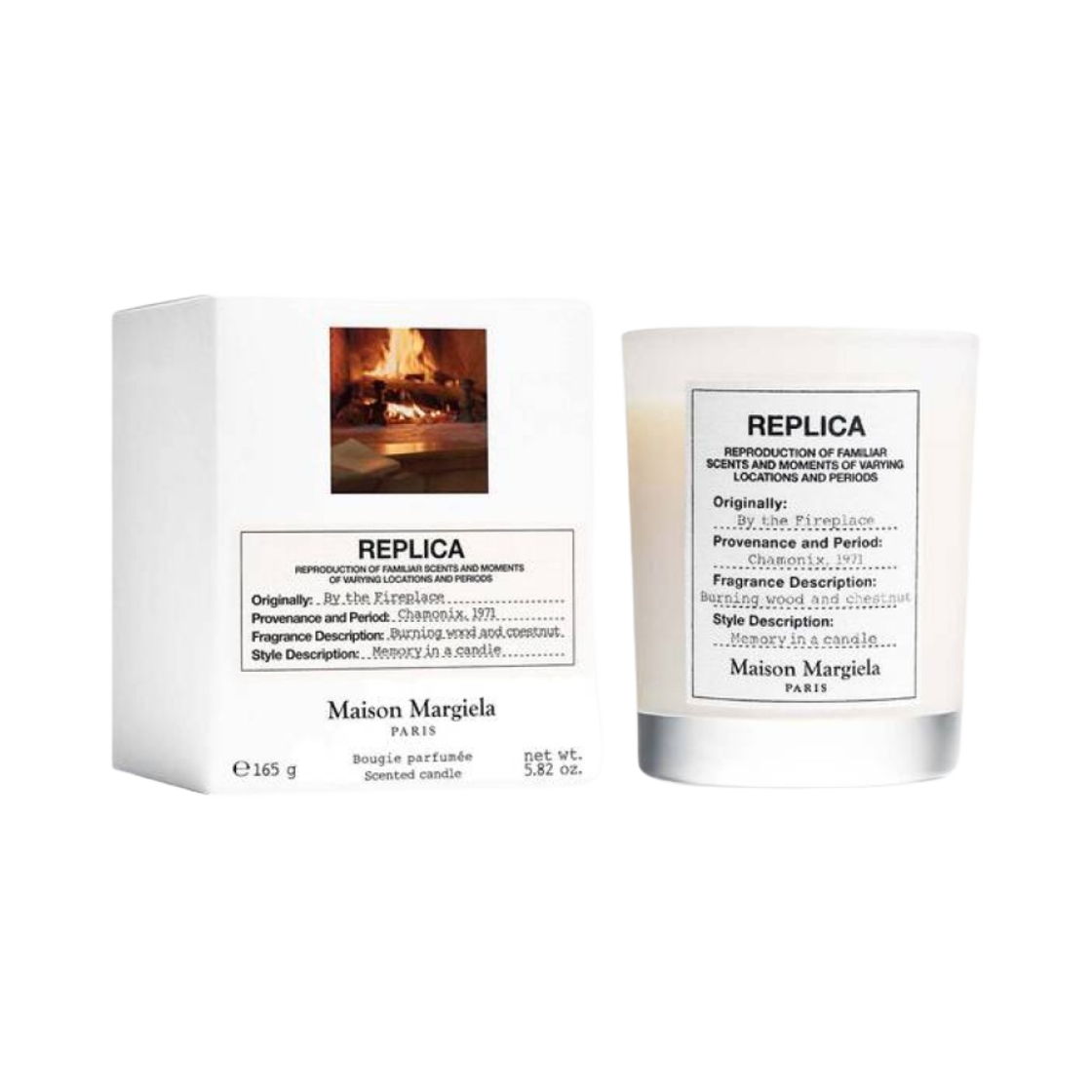 메종 마르지엘라 바이 더 파이어플레이스 센티드 캔들 165g (국내 정식 발매 제품)(Maison Margiela Replica By The Fireplace Scented Candle 165g (Korean Ver.))