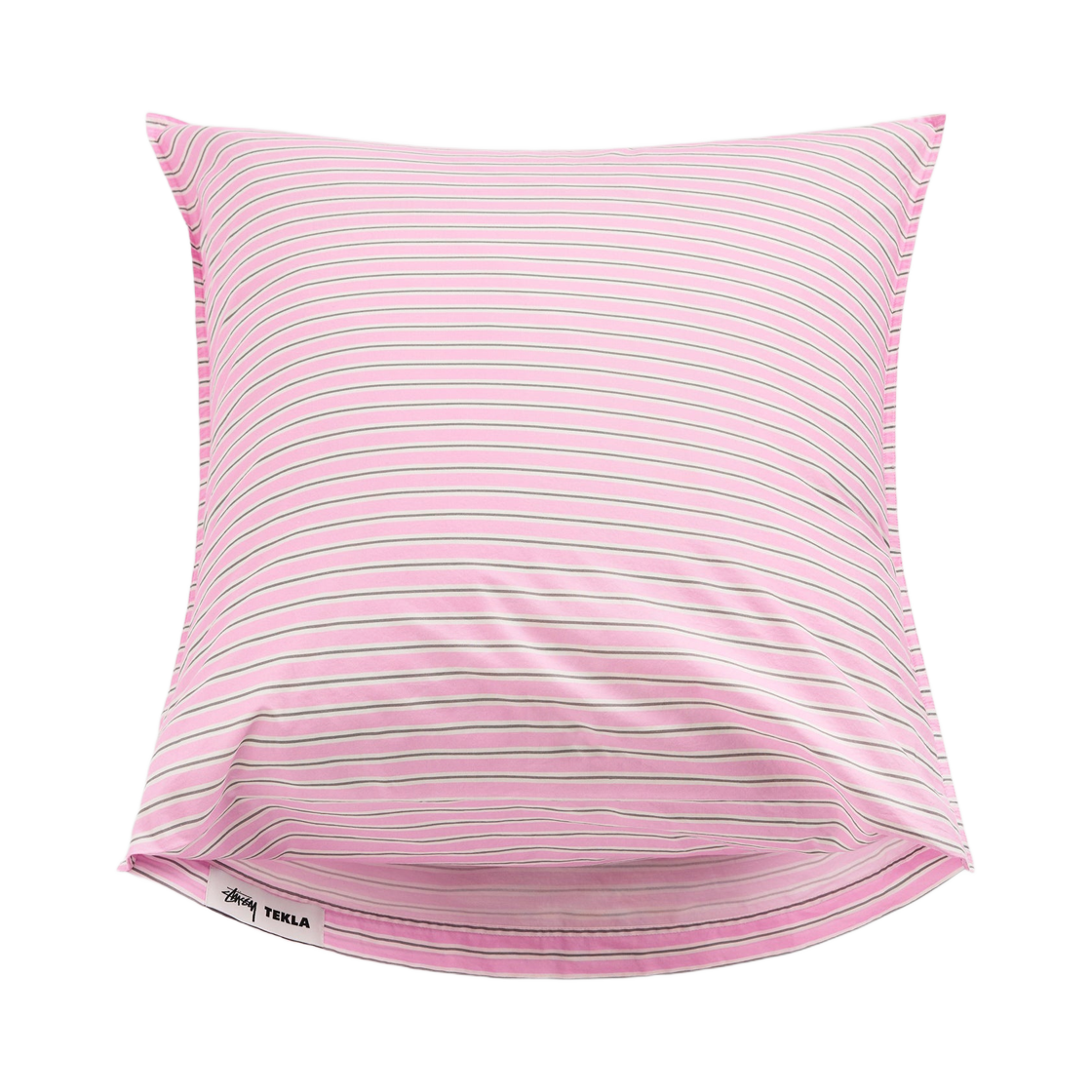 스투시 x 테클라 퍼케일 필로우 섐 핑크 스트라이프(Stussy x Tekla Percale Pillow Sham Pink Stripes)