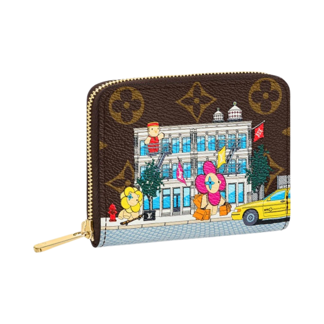 루이비통 비비엔 지피 코인 퍼스 옐로우(Louis Vuitton Vivienne Zippy Coin Purse Yellow) - 1