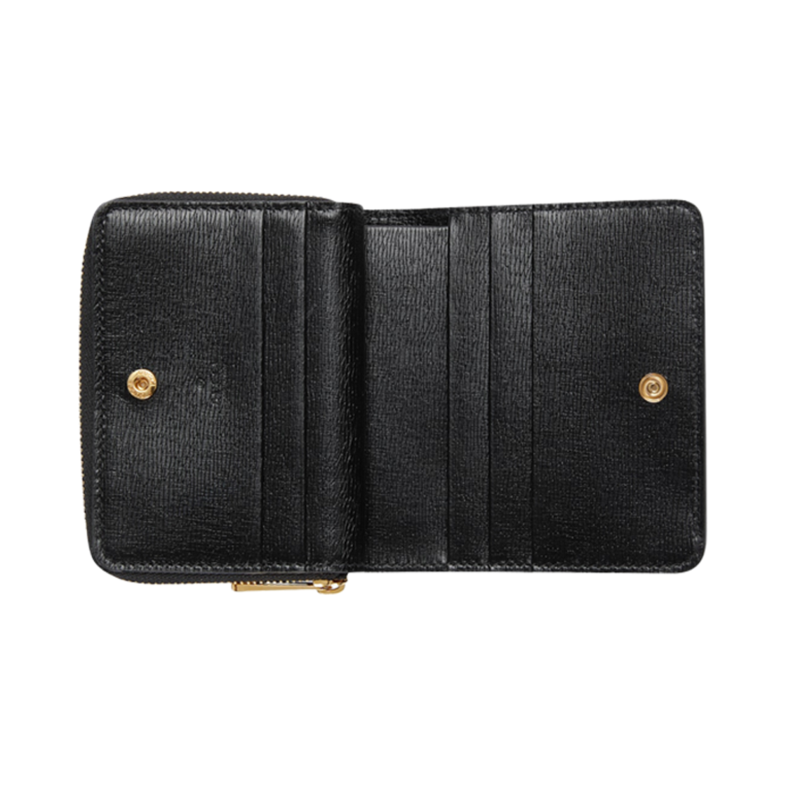 구찌 미니 지갑 구찌 스크립트 블랙 레더(Gucci Mini Wallet with Gucci Script Black Leather) - 2