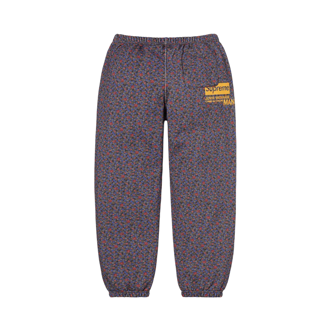 슈프림 x 꼼데가르송 준야 와타나베 맨 스웨트팬츠 블랙 플라워 - 21FW(Supreme x Comme des Garcons Junya Watanabe Man Sweatpants Black Flowers - 21FW) - 2