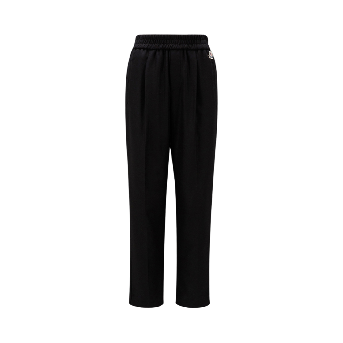 I2-093-2A00017-5975E-999 (W) Moncler Flannel Jogging Trousers Black - 23FW