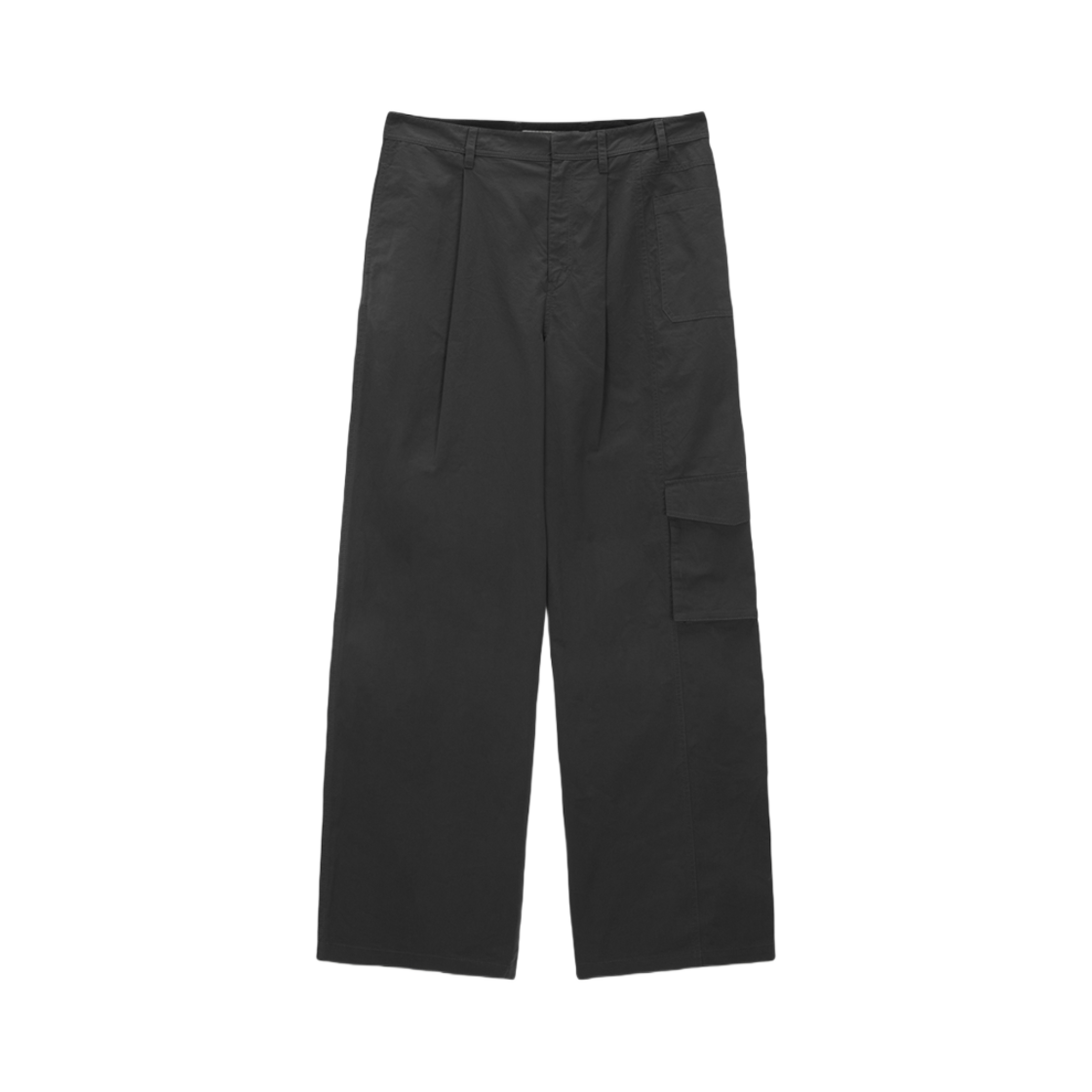 MK2434PT518H Matin Kim Asymmetric Chino Trouser Charcoal