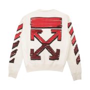 Off-White Marker Arrows Crewneck Sweatshirt White