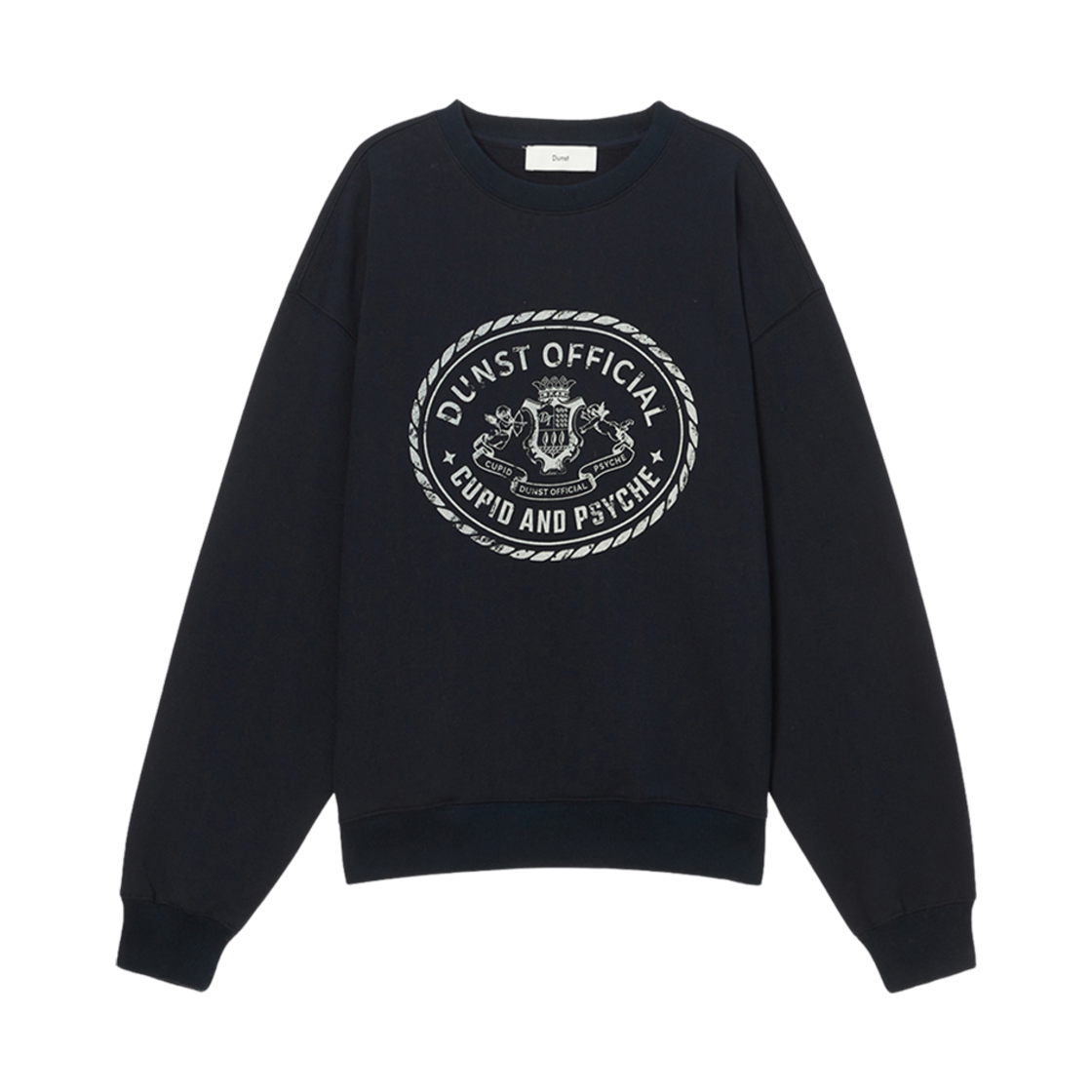 던스트 큐피드 캠퍼스 스웨트셔츠 프렌치 네이비(Dunst Cupid Campus Sweatshirt French Navy)