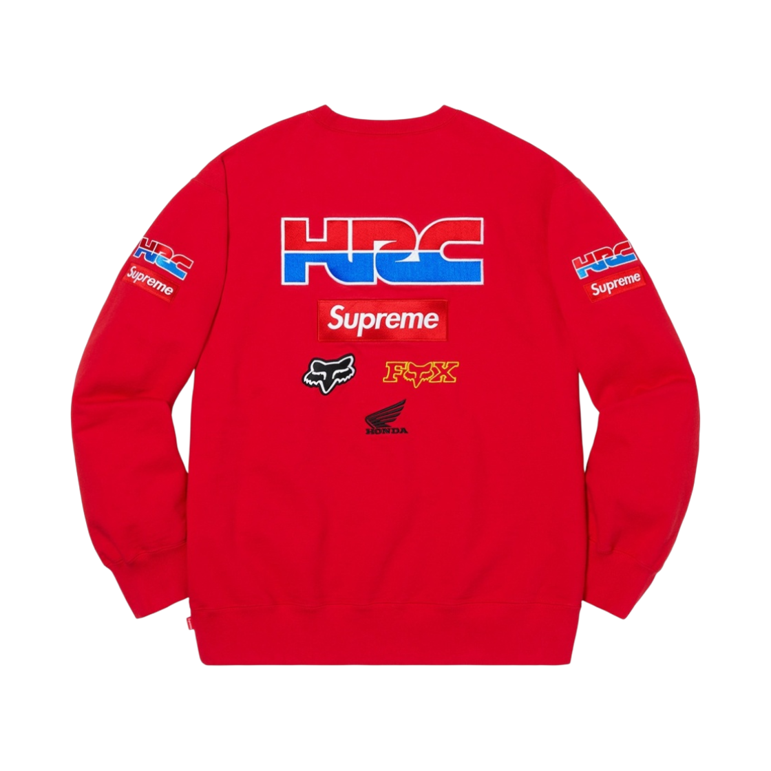 슈프림 x 혼다 x 폭스 레이싱 크루넥 레드 - 19FW(Supreme x Honda x Fox Racing Crewneck Red - 19FW) - 2